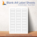 A4 51x15 Labels – 45 per Sheet
