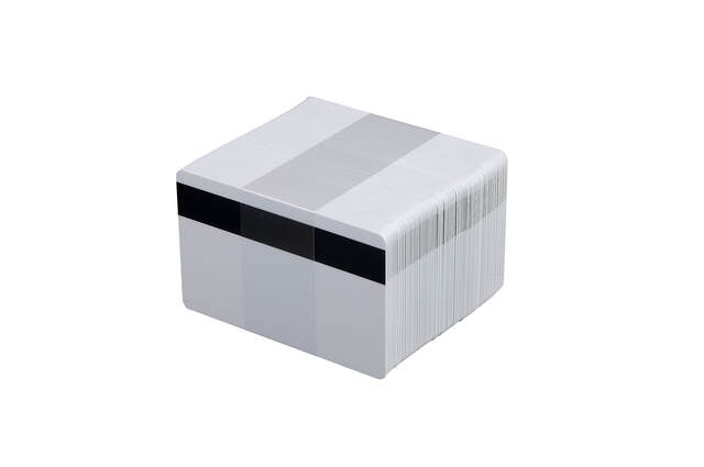 Blank White Hi-Co Mag Stripe (0.76mm) - 500/Pack