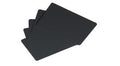 PVC Blank Matt Black - (Food Grade) - 100/Pack