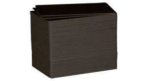 Black PVC Cards (0.76mm) - 500/Pack