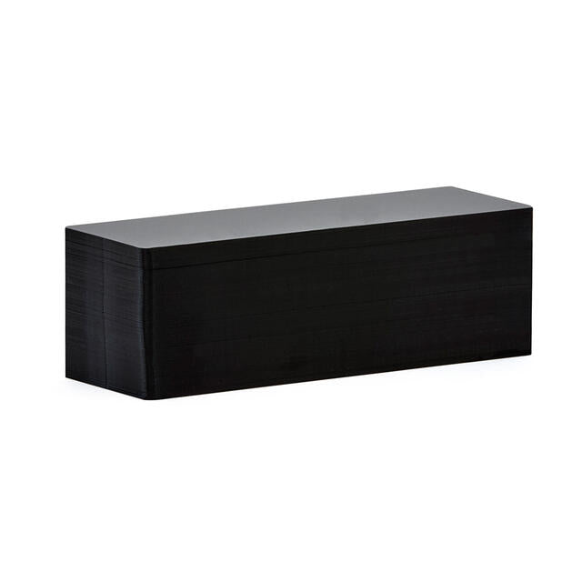 PVC Blank Matt Black - Long Cards (50mmx150mm) - 500/Pack