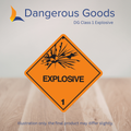 DG Class 1 Explosive