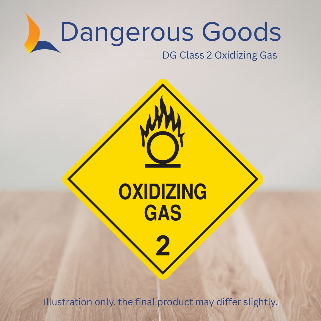 DG Class 2 Oxidizing Gas