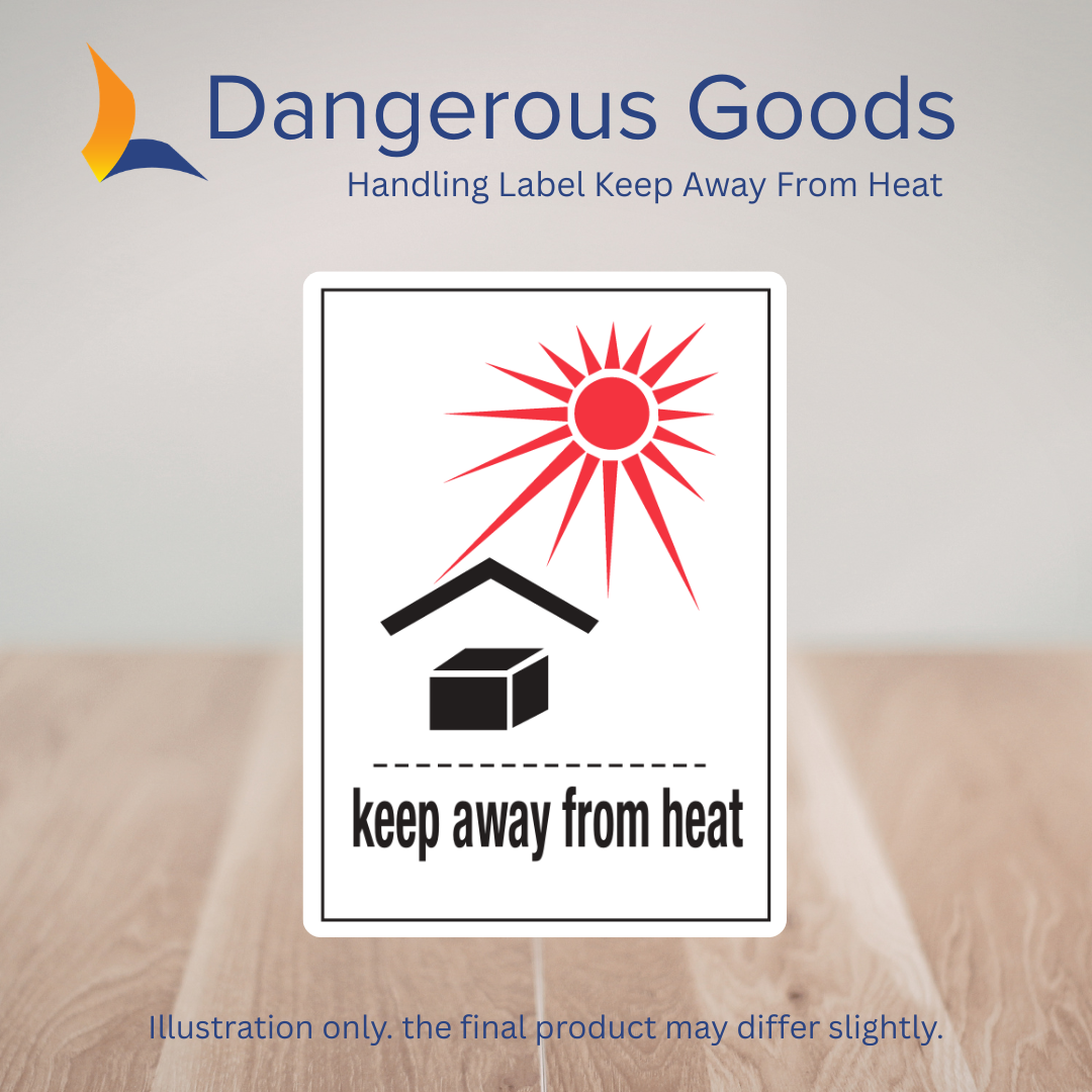 Handling Label Keep Away From Heat