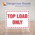 Handling Label Top Load Only