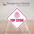 Handling Label Top Stow