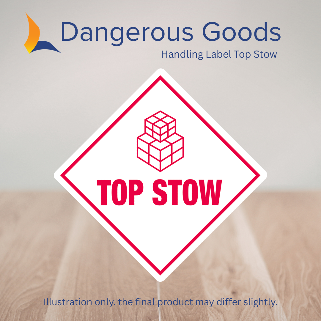 Handling Label Top Stow