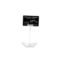 CRISTAL PRICE TICKET STANDS (120mm HEIGHT) - 1 set of 25 units