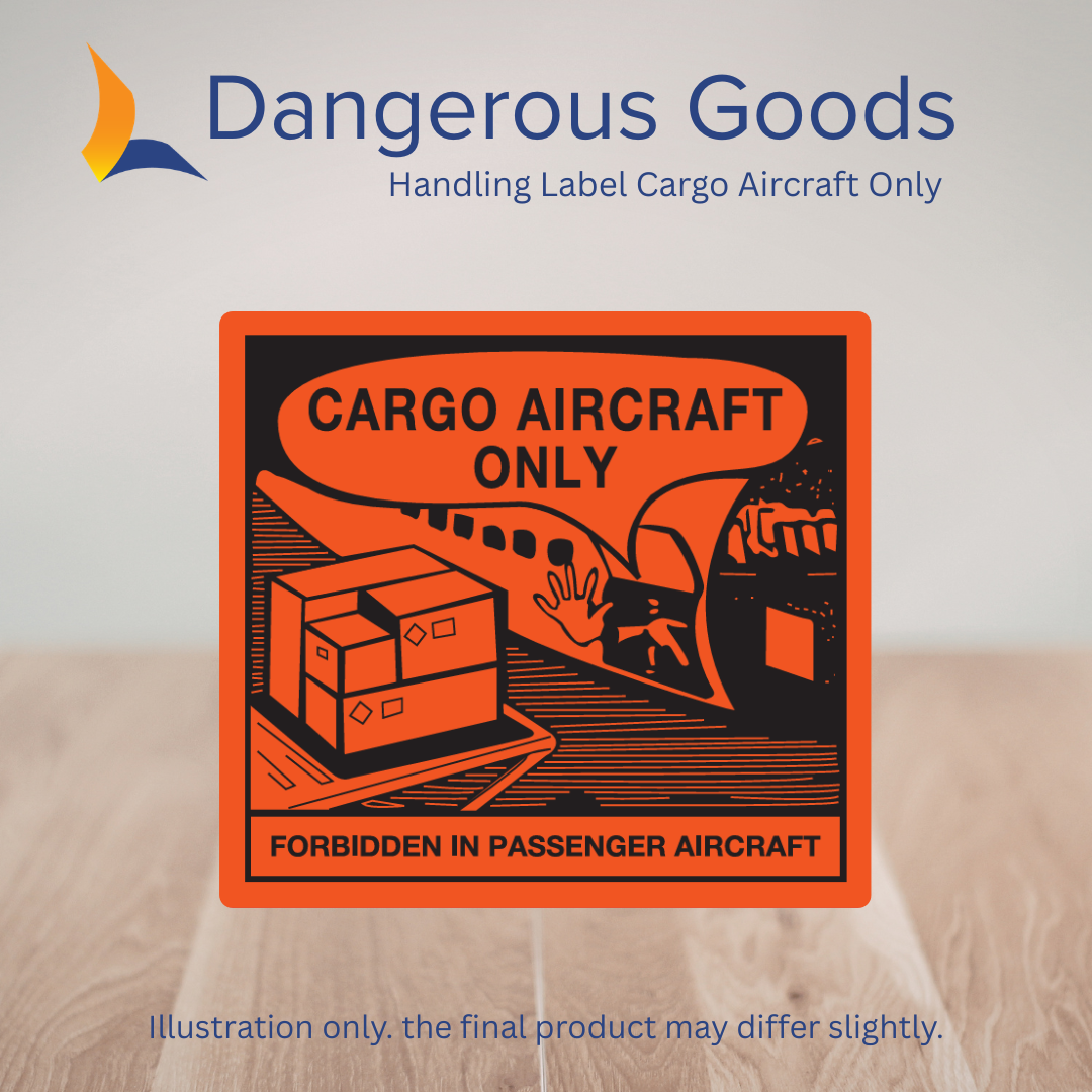 Handling Label Cargo Aircraft Only