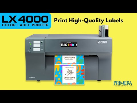 Primera LX4000 Pigment Based Colour Label Printer